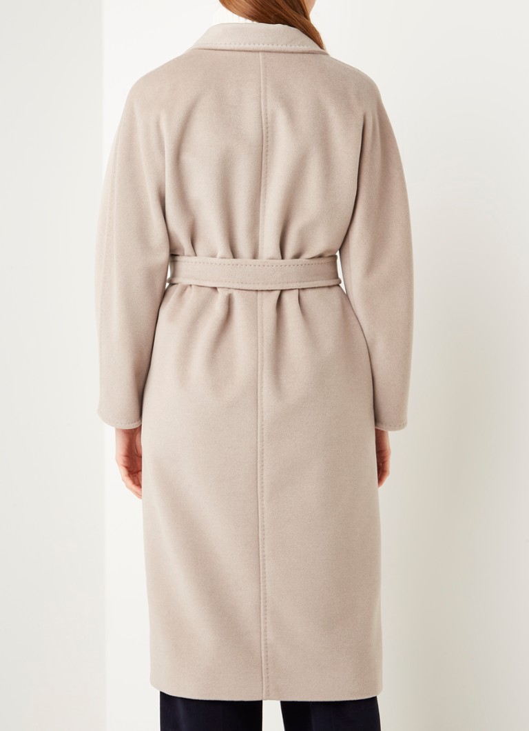 MaxMara Madame kaput od mješavine vune s remenom za vezanje