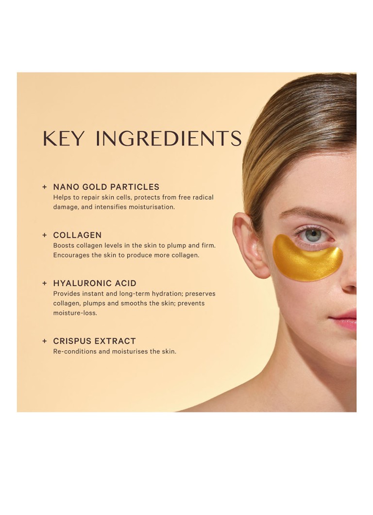 MZ SKIN Hydra-Bright Gold paakių kaukė