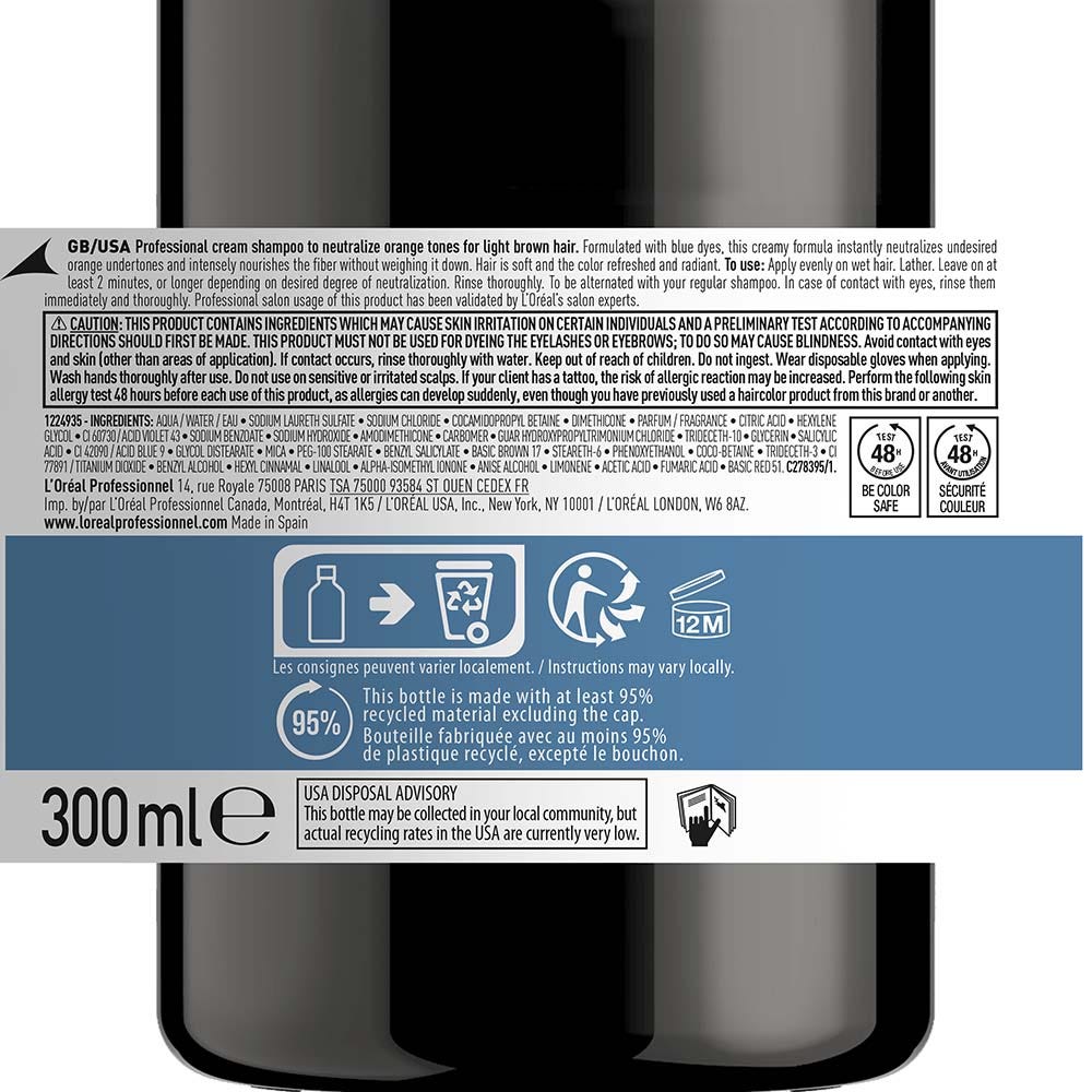 L'Oréal Professionnel Paris Serie Expert Chroma Crème Shampoo Blau 300 ml