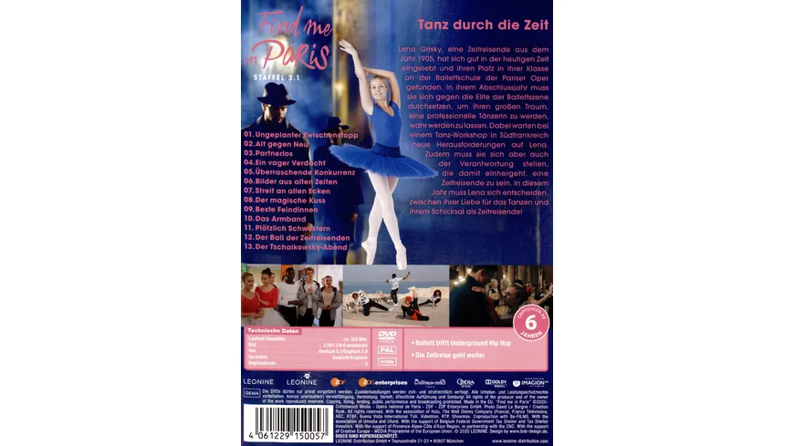 Find me in Paris - Staffel 3.1  [2 DVDs]