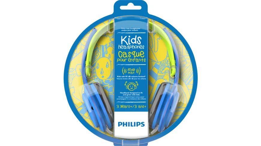 PHILIPS SHK2000BL Kinderkopfhörer
