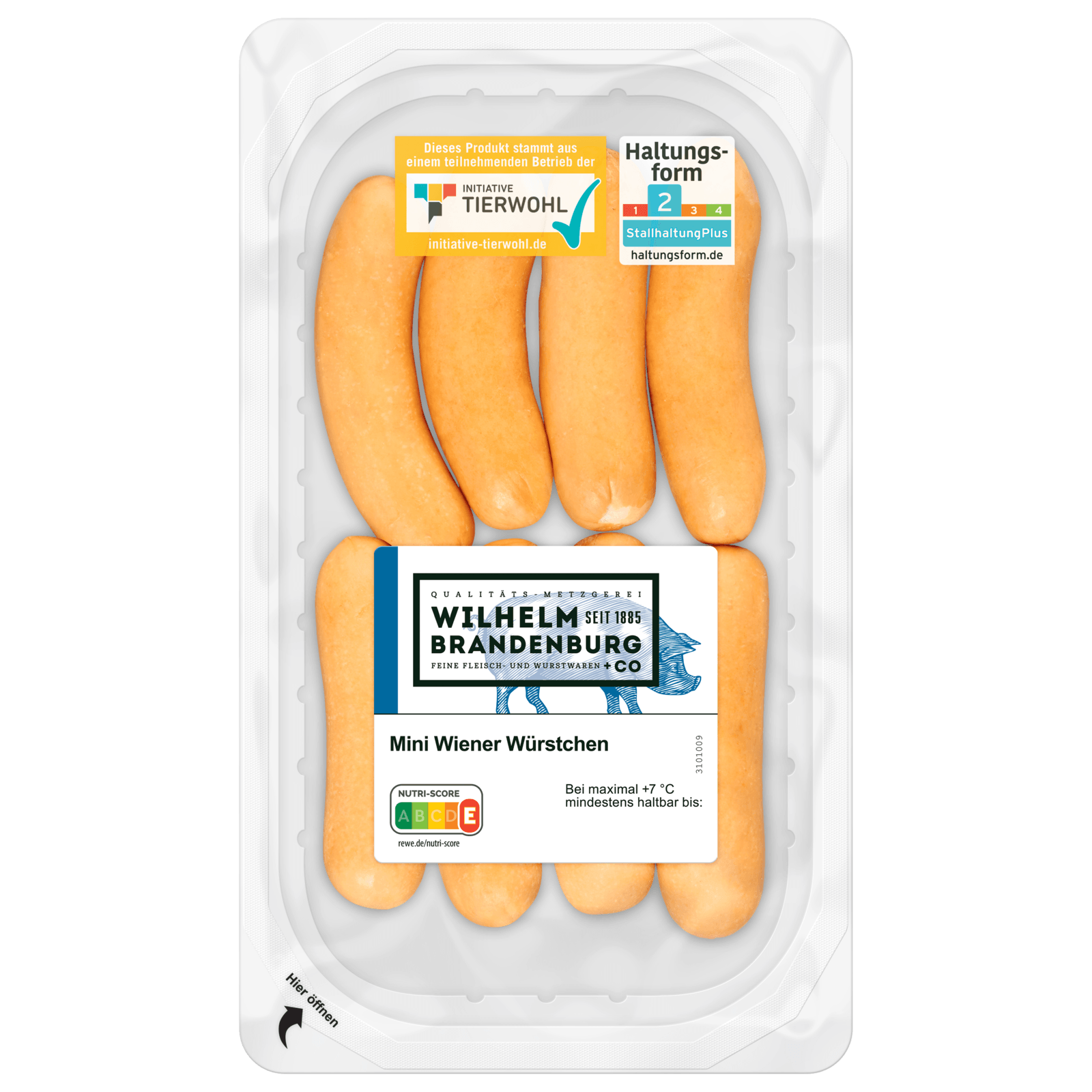 Wilhelm Brandenburg Mini Wiener Würstchen 200g