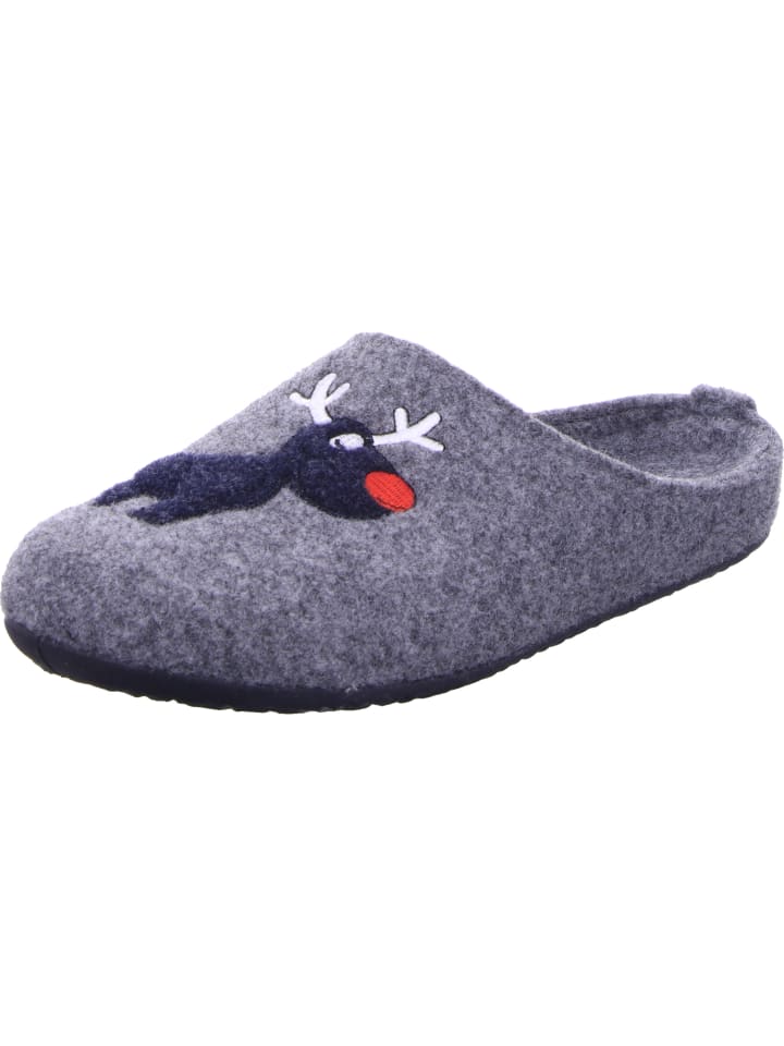Scandi Pantoffel in grau günstig kaufen