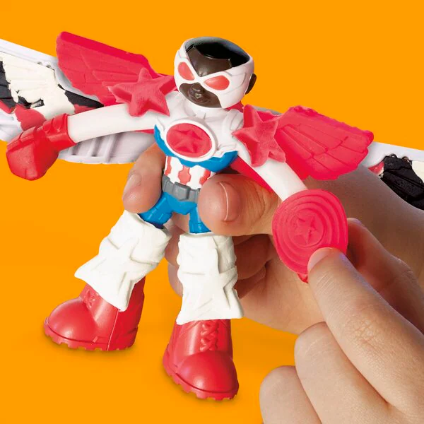 Sada hliny Play-Doh Captain America Moto-Slicer