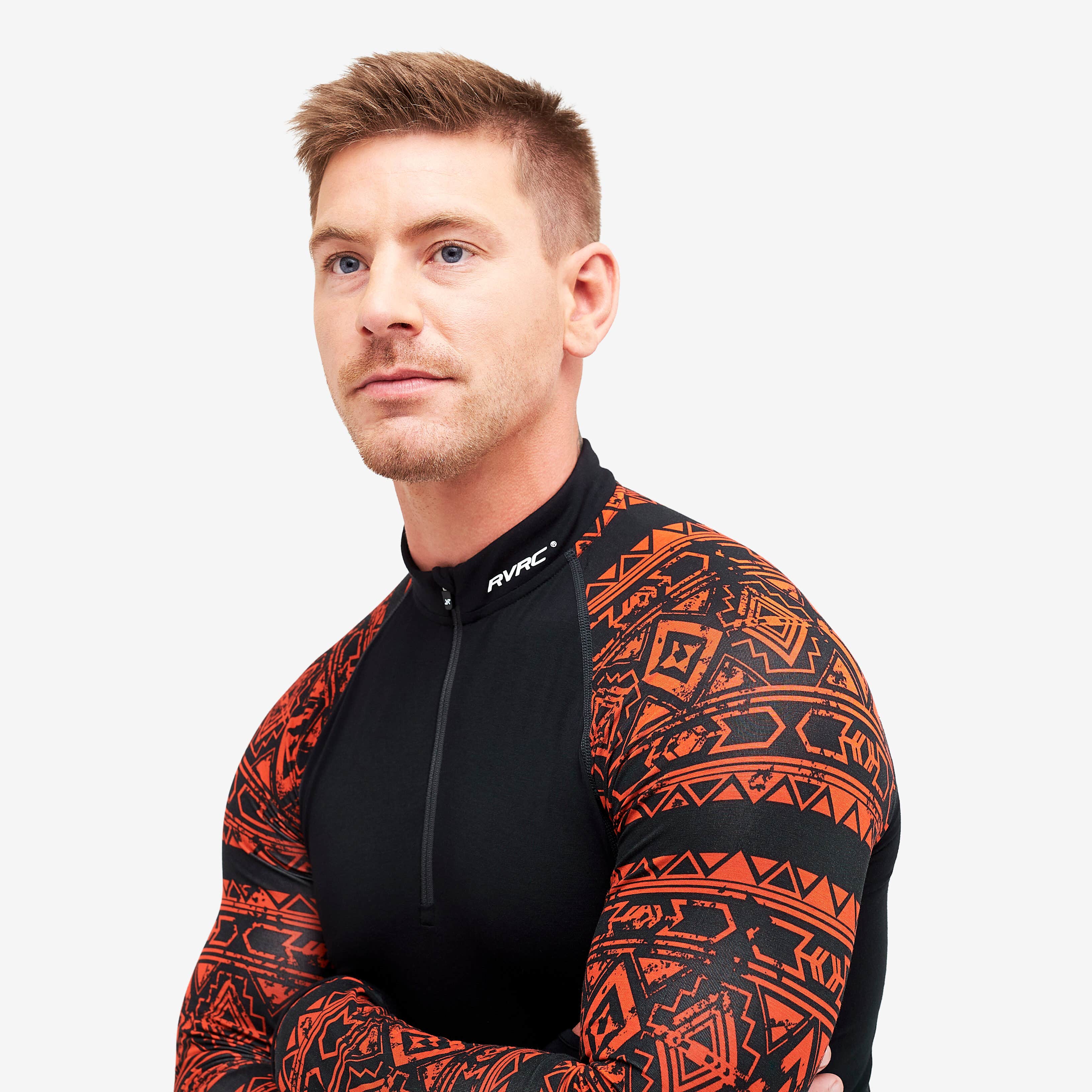 Bambooskin Base Layer Set Homme Autumn Aztec