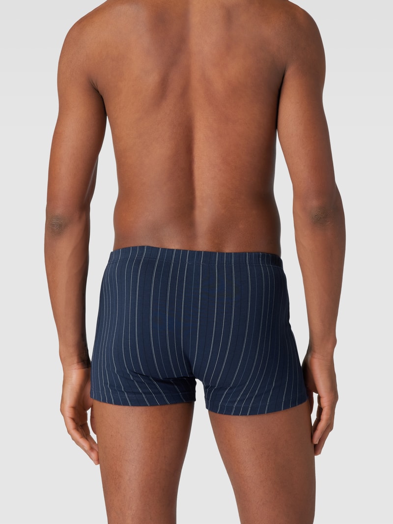 Trunks mit elastischem Bund im 2er-Pack in marineblau