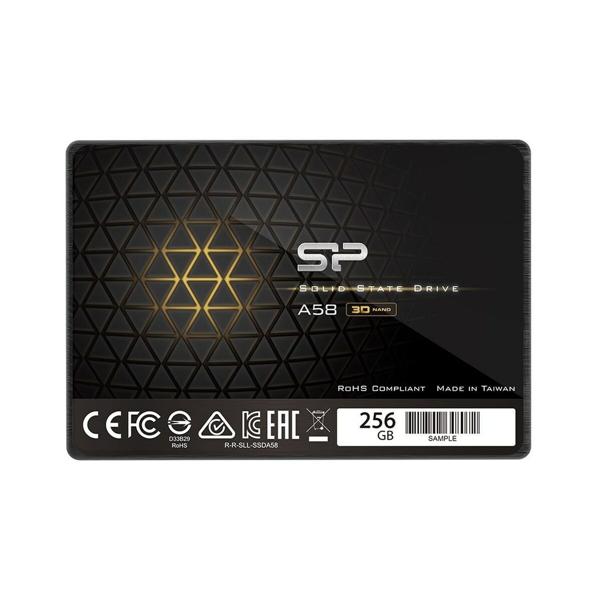 SILICON POWER Festplatte Silicon Power Ace A58 256 GB SSD interne Gaming-SSD