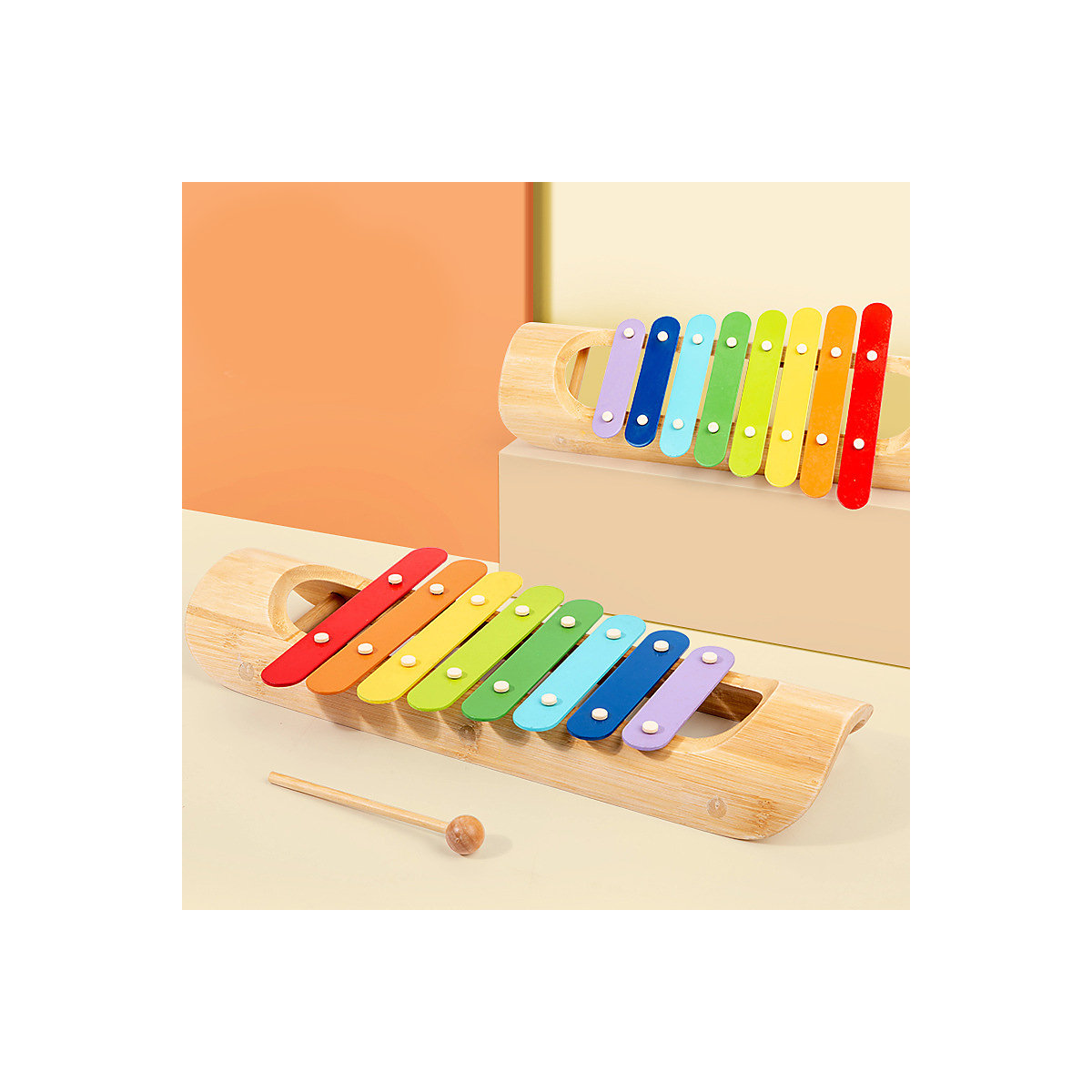 musikalisches Spielzeug für Kinder Oktav-Handpercussion-Xylophon