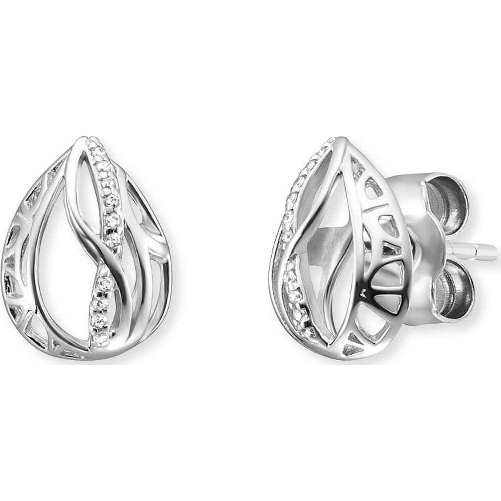 Engelsrufer Boucles d'oreilles à fermoir à poussette 925 Argent Boucles d'oreilles