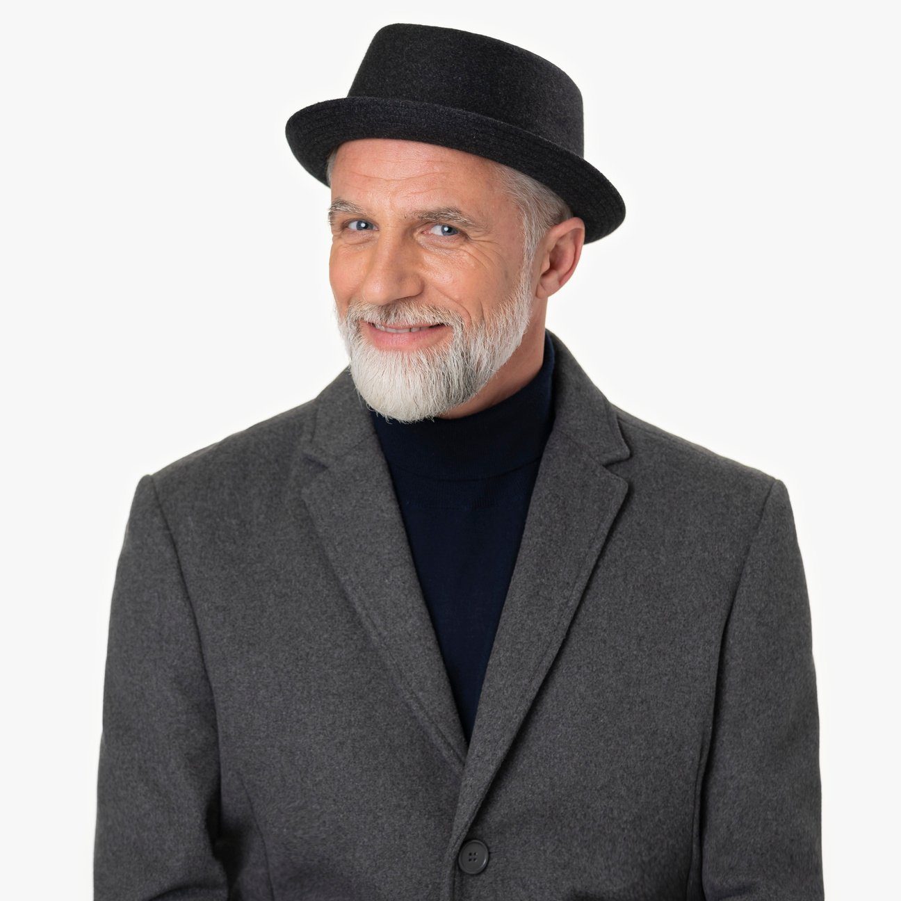 Stetson Fedora (1-St) Wollfilzhut mit Futter, Made in Italy