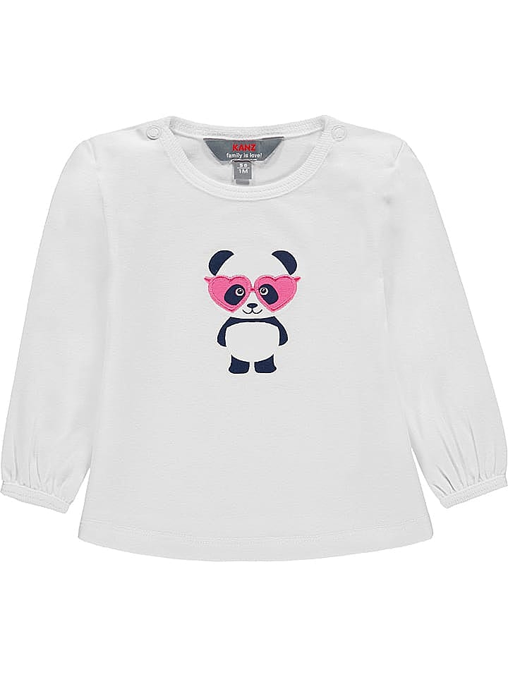 Kanz Longsleeve in Weiß günstig kaufen 74