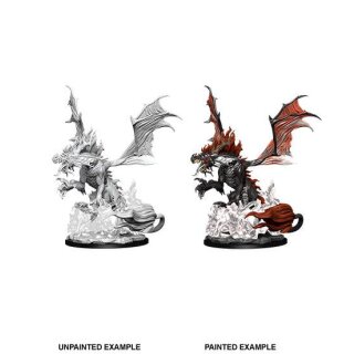 Pathfinder Battles Deep Cuts Unpainted Miniatures - Nightmare Dragon