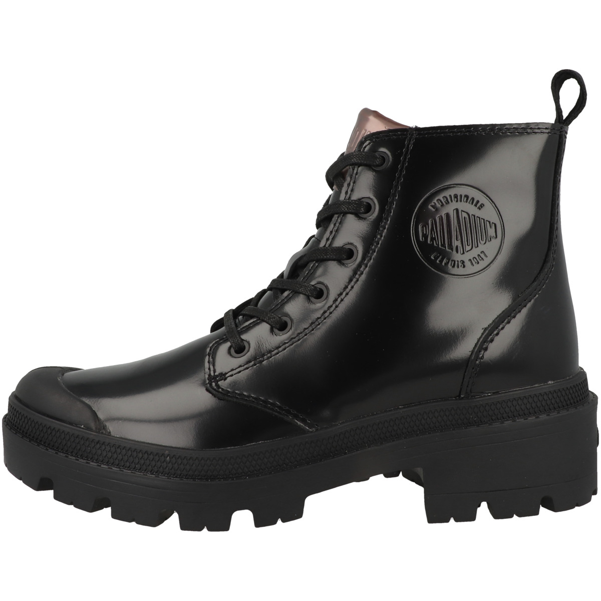 Palladium Pallabase Hi Off-1 Schnürboots schwarz