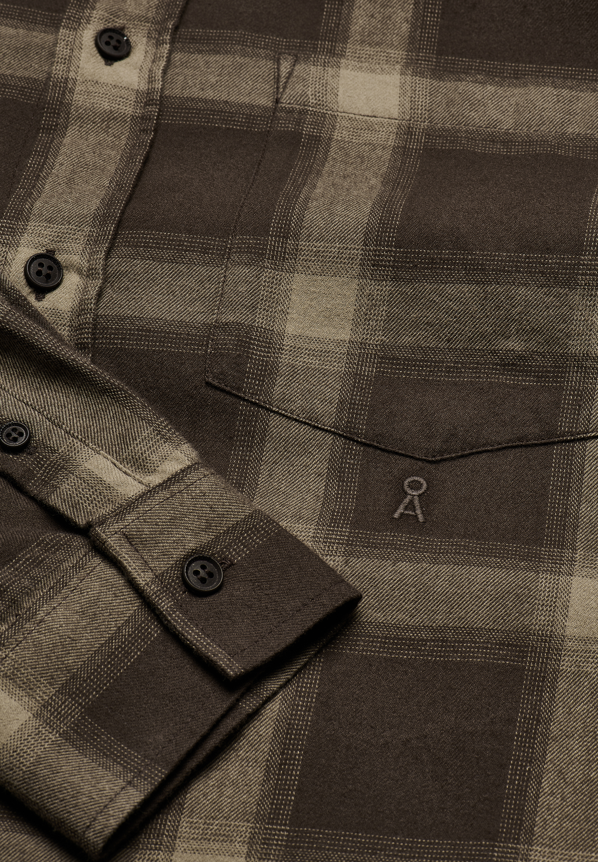 Flanell Hemd Relaxed Fit aus Bio-Baumwolle