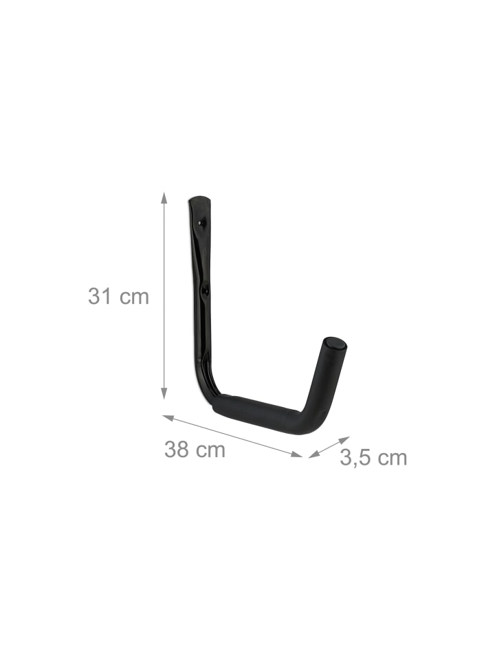 relaxdays 4 x Reifenhalter in Schwarz günstig kaufen onesize