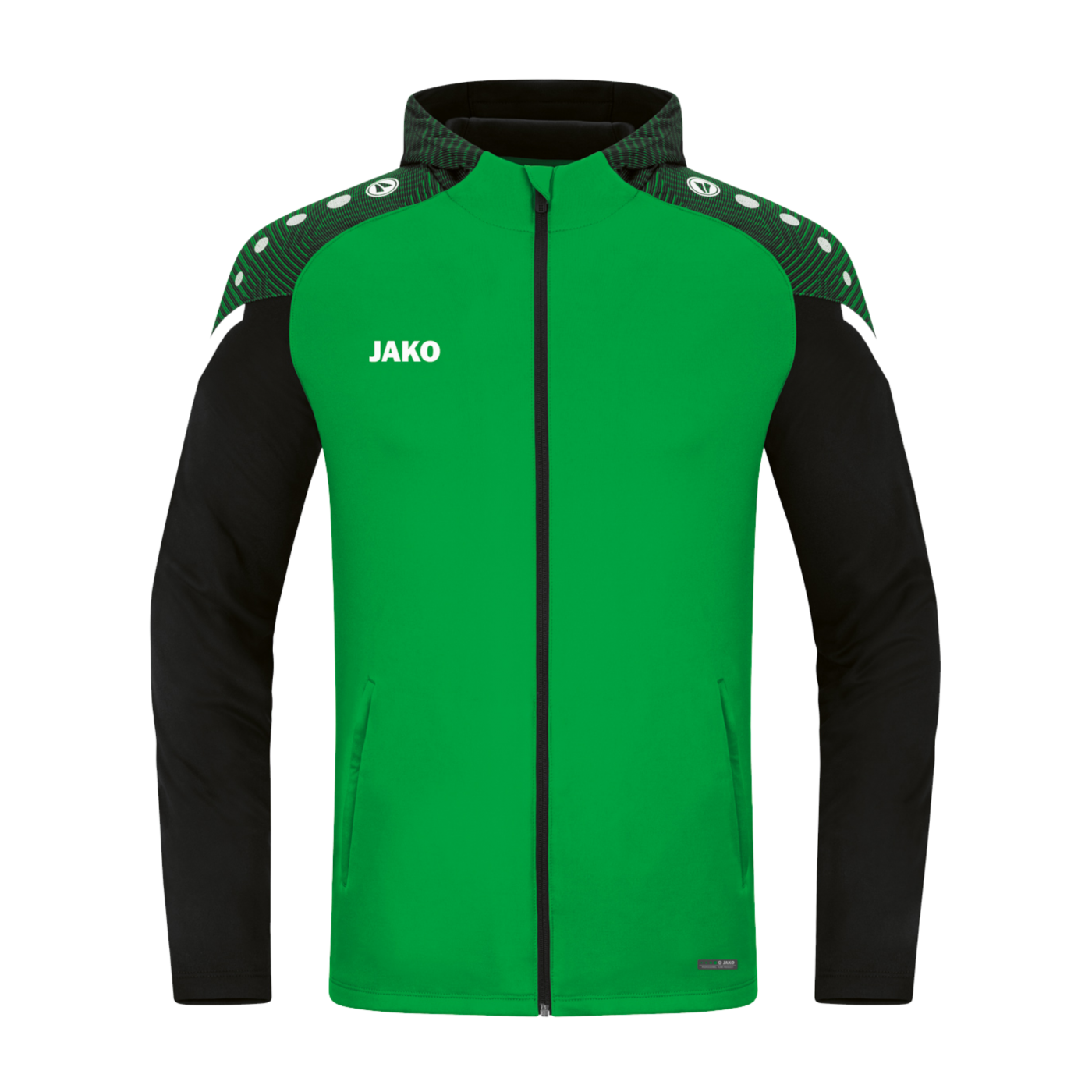 JAKO Performance Kapuzenjacke Kids Grün F221