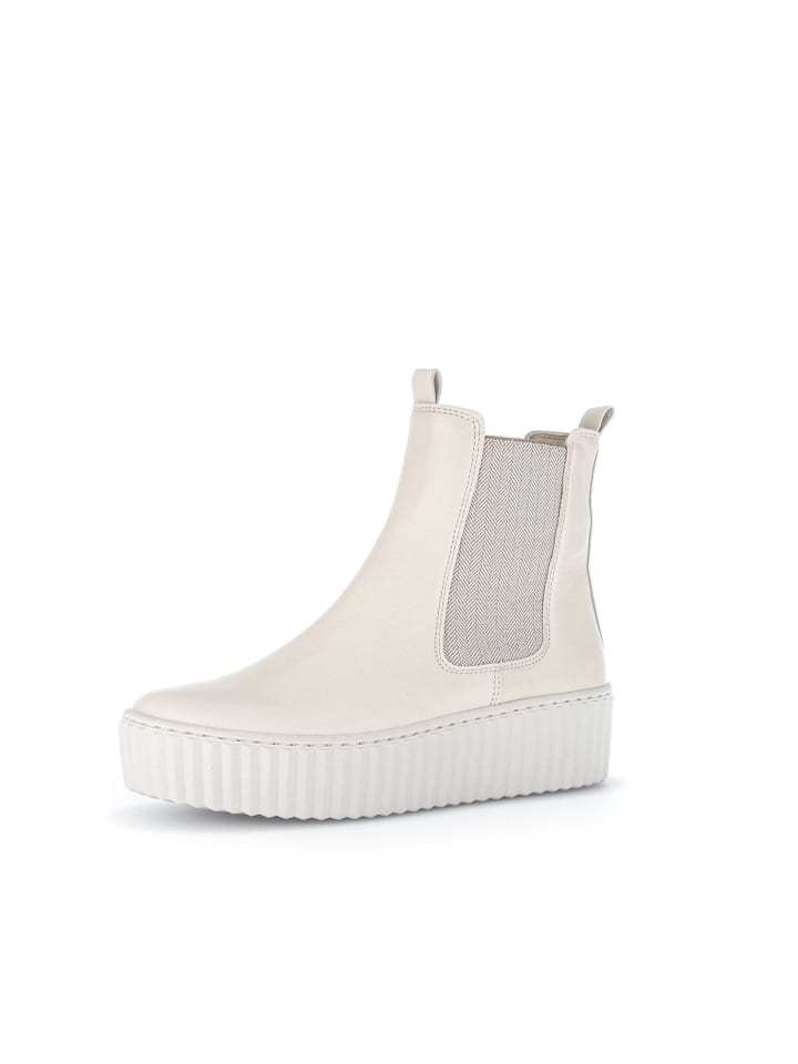 Gabor Fashion Chelsea Boots in beige günstig kaufen