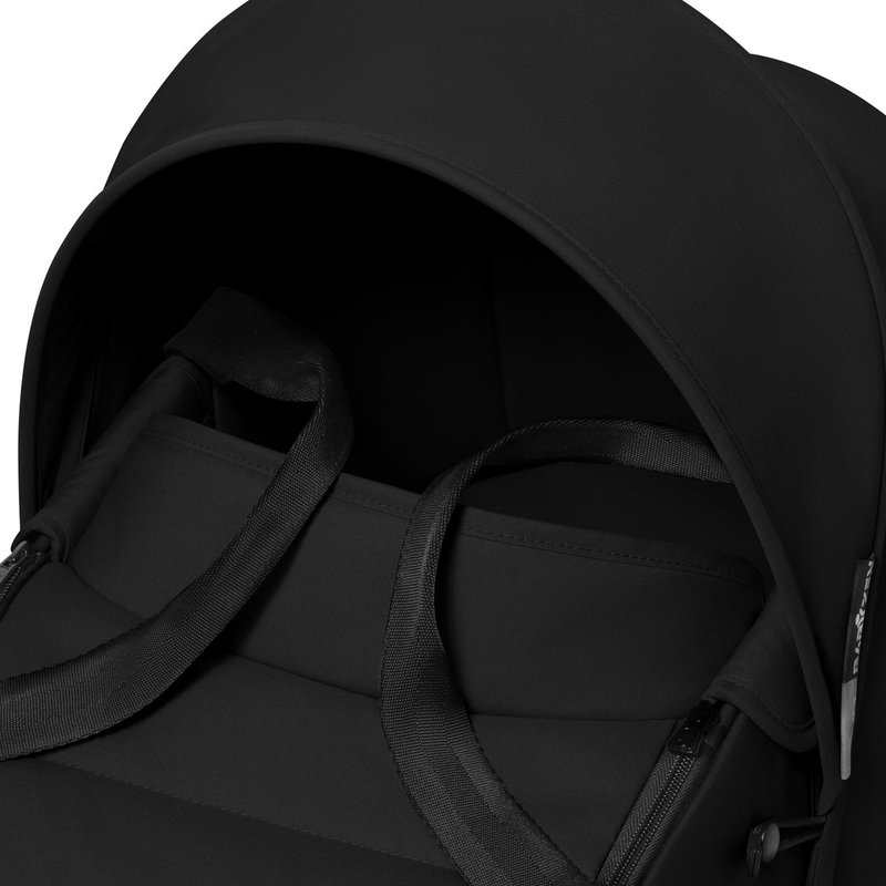 Nacelle noire pour poussette Yoyo Babyzen