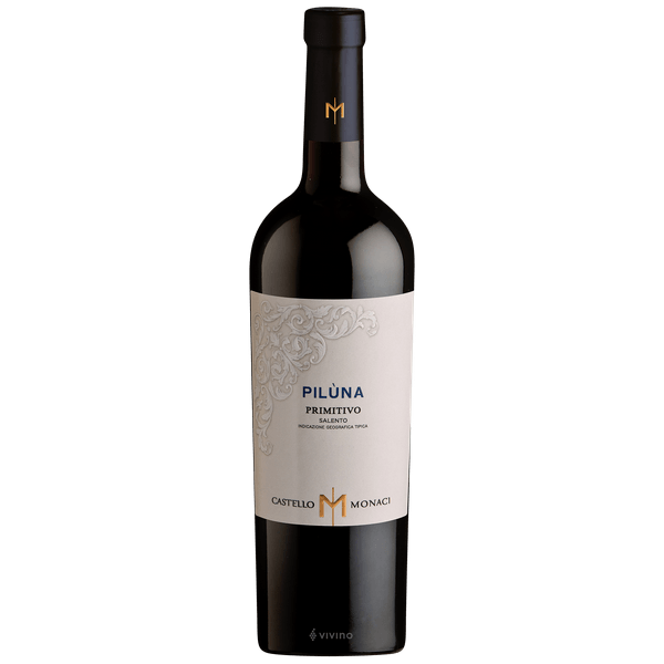Castello MonaciPrimitivo Salento Pilùna 2022