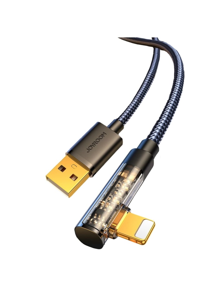COFI 1453 Gaming-Kabel USB Kabel kompatibel mit iPhone 2,4A 1,2m in Schwarz günstig kaufen 1200