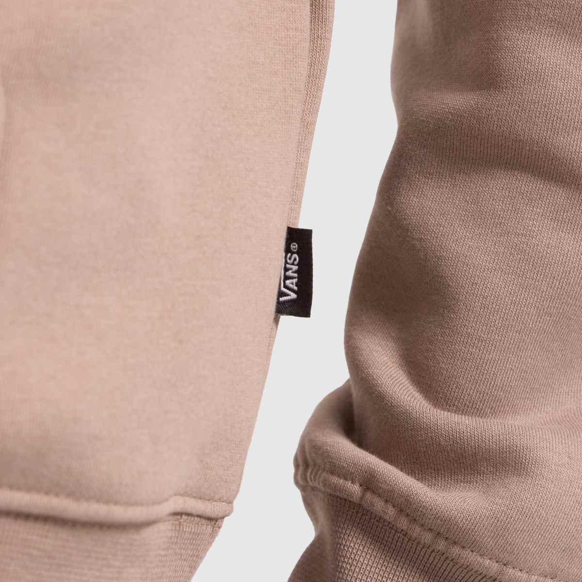 Vans – Beige basic huvtröja med koreografi