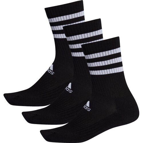 ADIDAS 3-STREIFEN CUSHIONED CREW SOCKEN, 3 PAAR