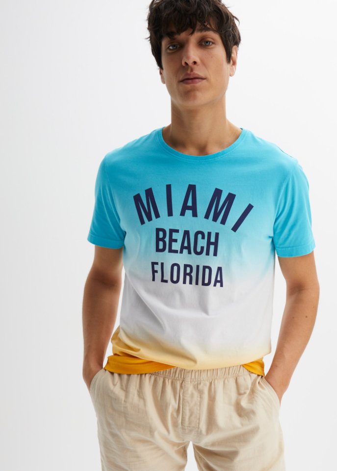 T-Shirt mit Farbverlauf