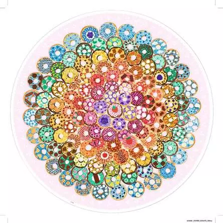 Puzzle 500 Teile - Circle of Colors Donuts