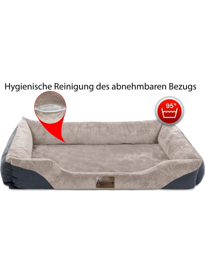 Aspero Hundebett Hanko in Beige günstig kaufen