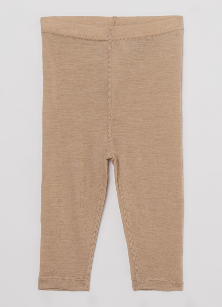 Huttelihut Fine-knit leggings in silk blend