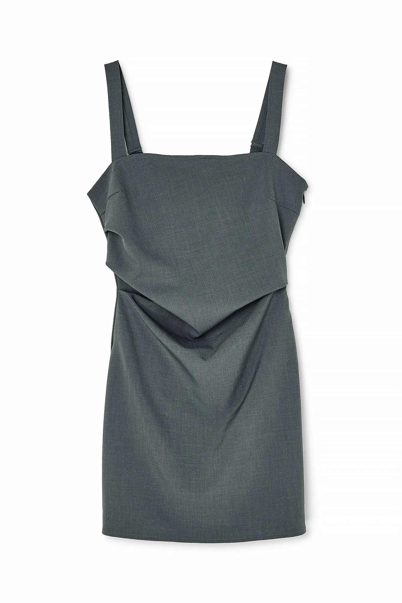 Minikleid mit gerafftem Taillen-Detail
