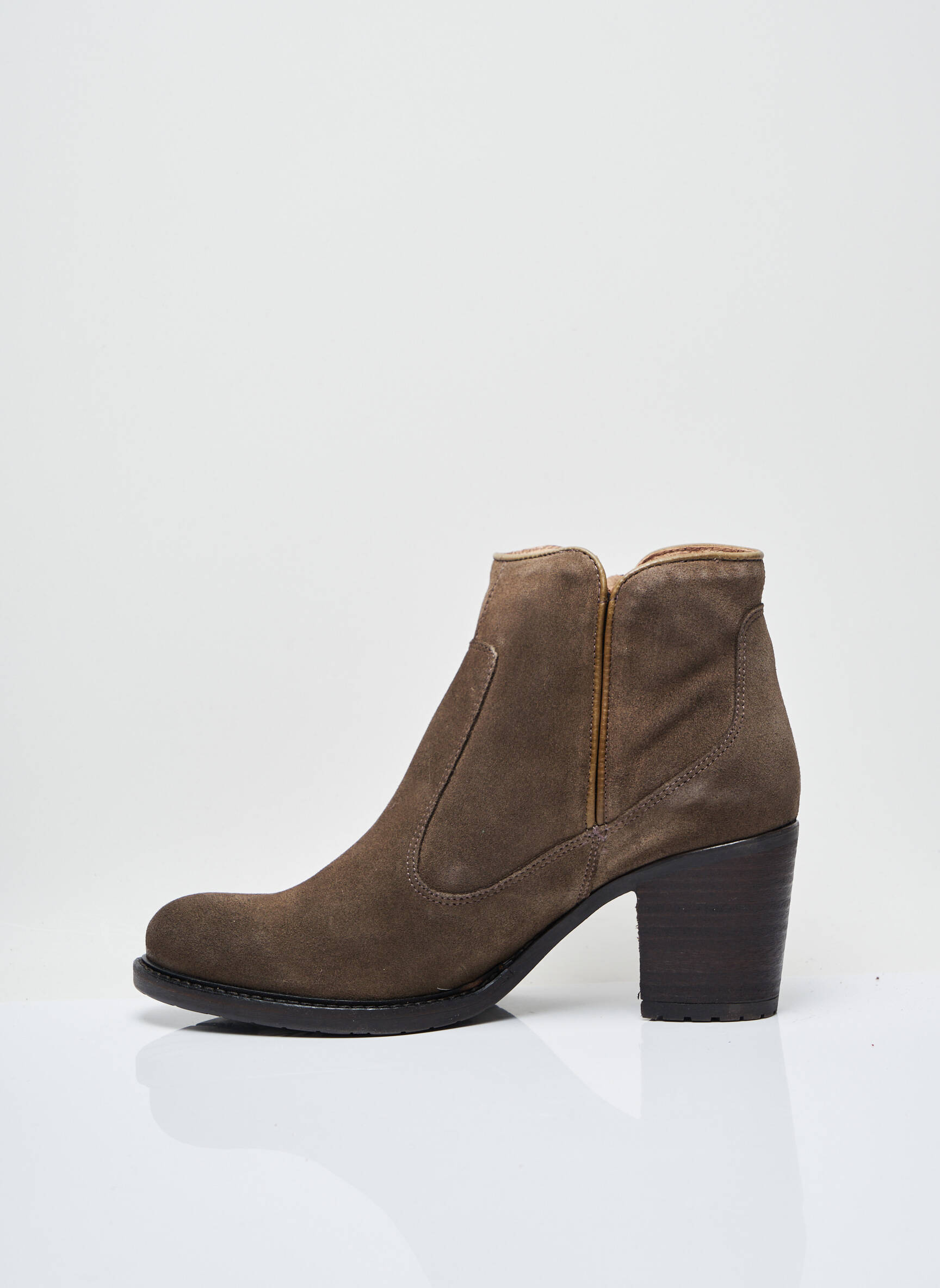 Palladium Bottines Femme couleur vert