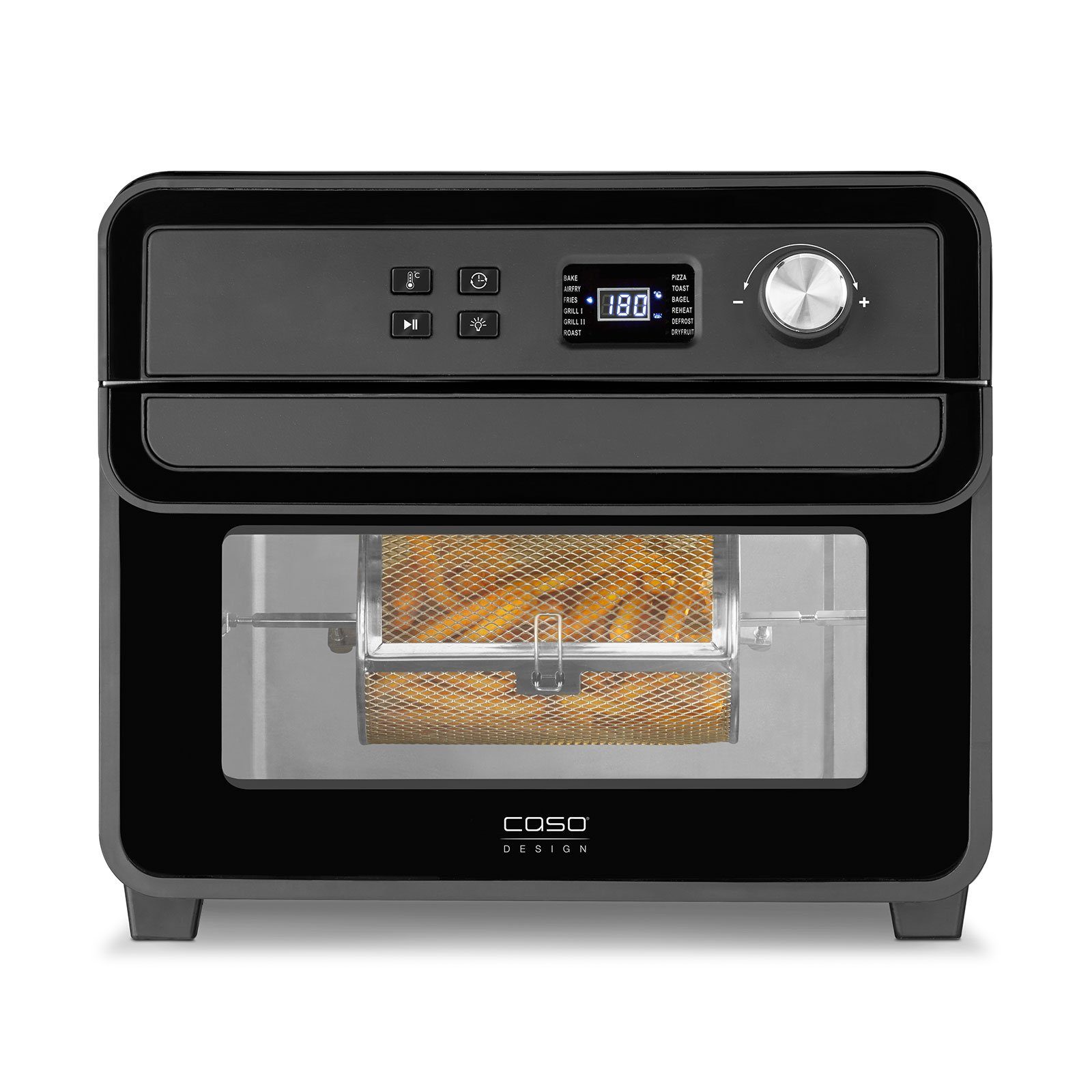 Caso Fritteuse AirFry Chef 1700, 1700 W, 22 l Volumen, 1700 W, bis 230°C, 12 Programme, Backen, Grillen