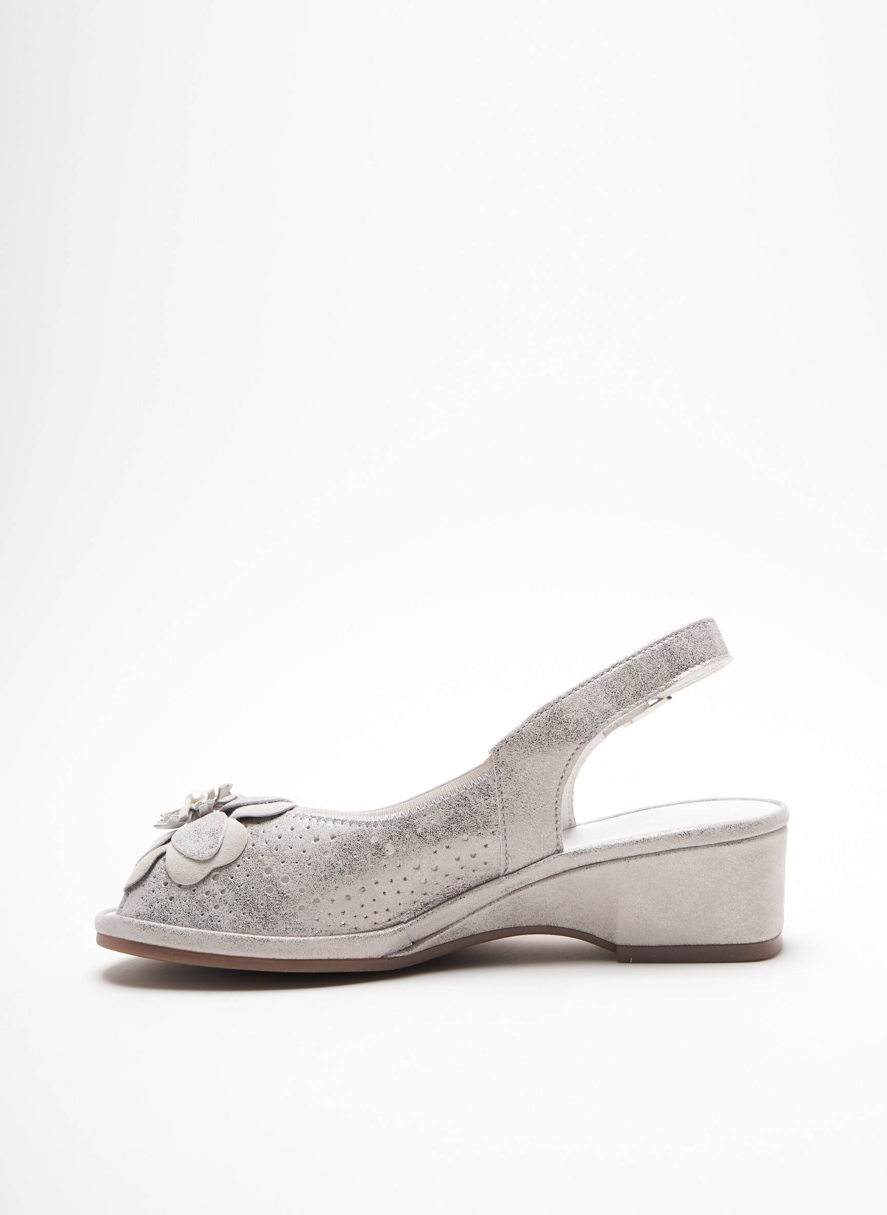 Ara Sandales Nu Pieds Femme couleur gris