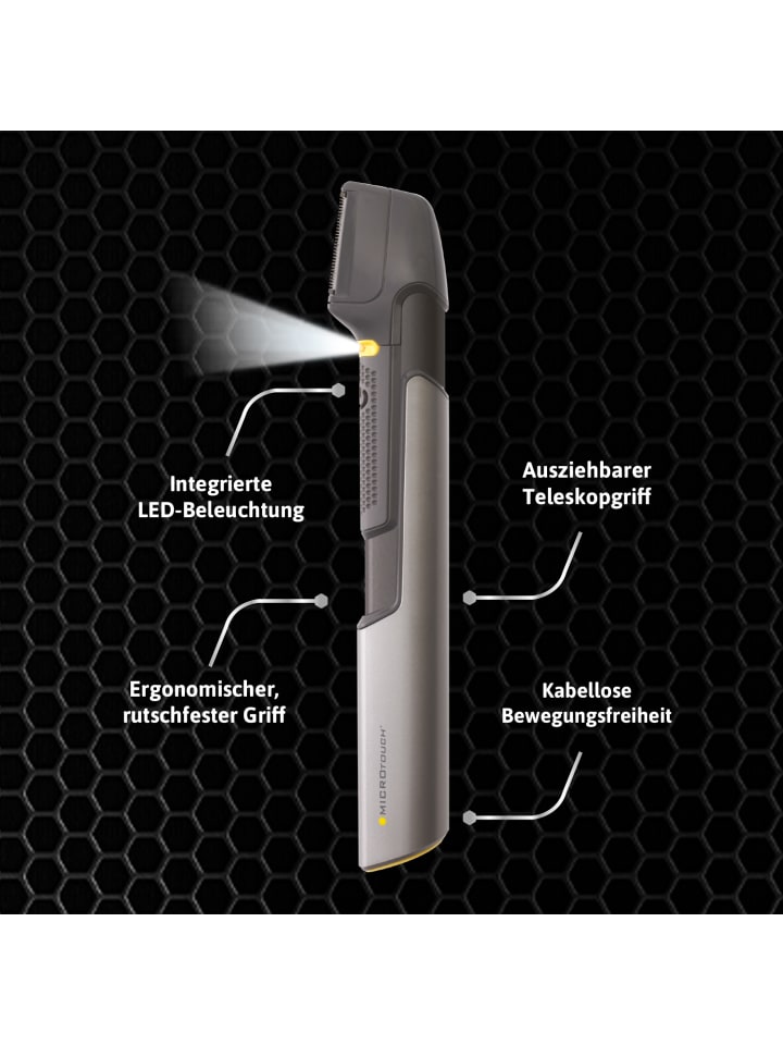 Micro Touch Microtouch Haarschneider Titanium Trim in Grau günstig kaufen onesize