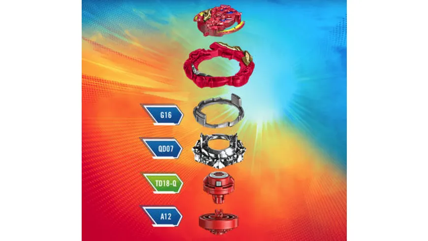Hasbro - Beyblade Burst QuadStrike Starter Pack, 1 Stück, sortiert