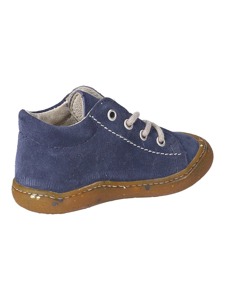 PEPINO Leder-Sneakers in Dunkelblau günstig kaufen