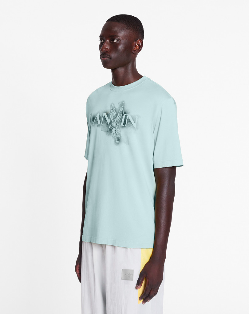 T-SHIRT CLASSIQUE IMPRIMÉ AIGLE LANVIN X FUTURE