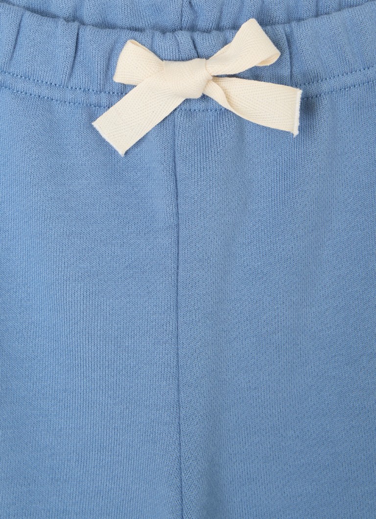 Pantaloni de trening conici Petit Bateau cu logo