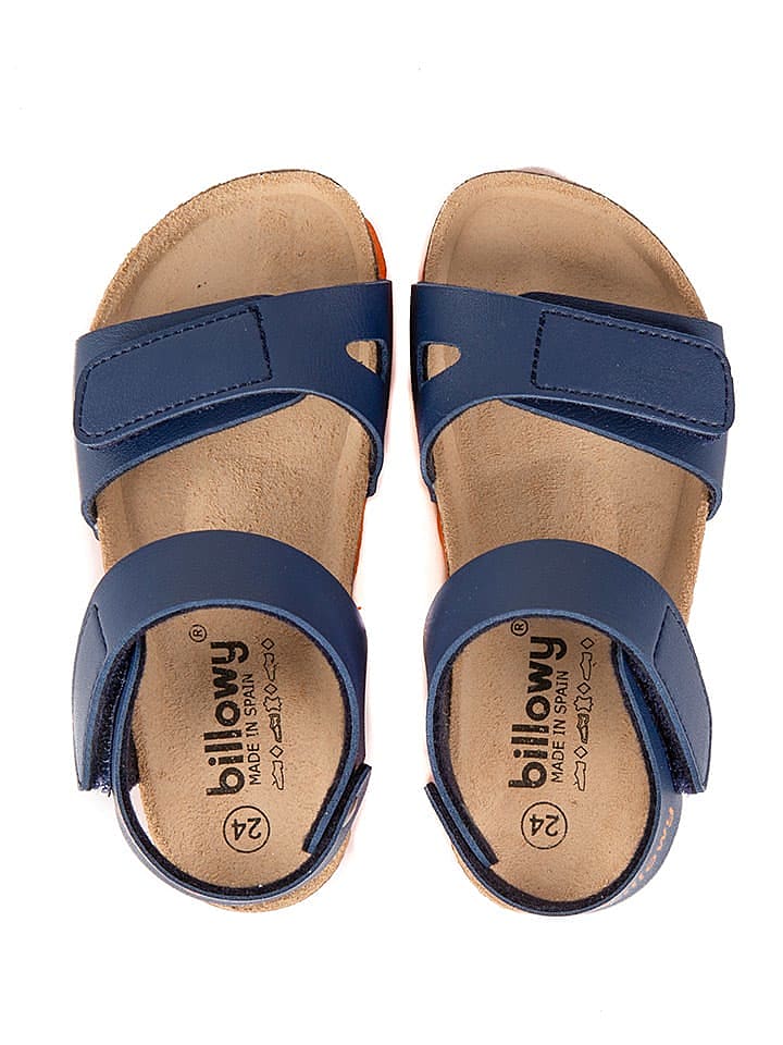 billowy Sandalen in Dunkelblau günstig kaufen 25