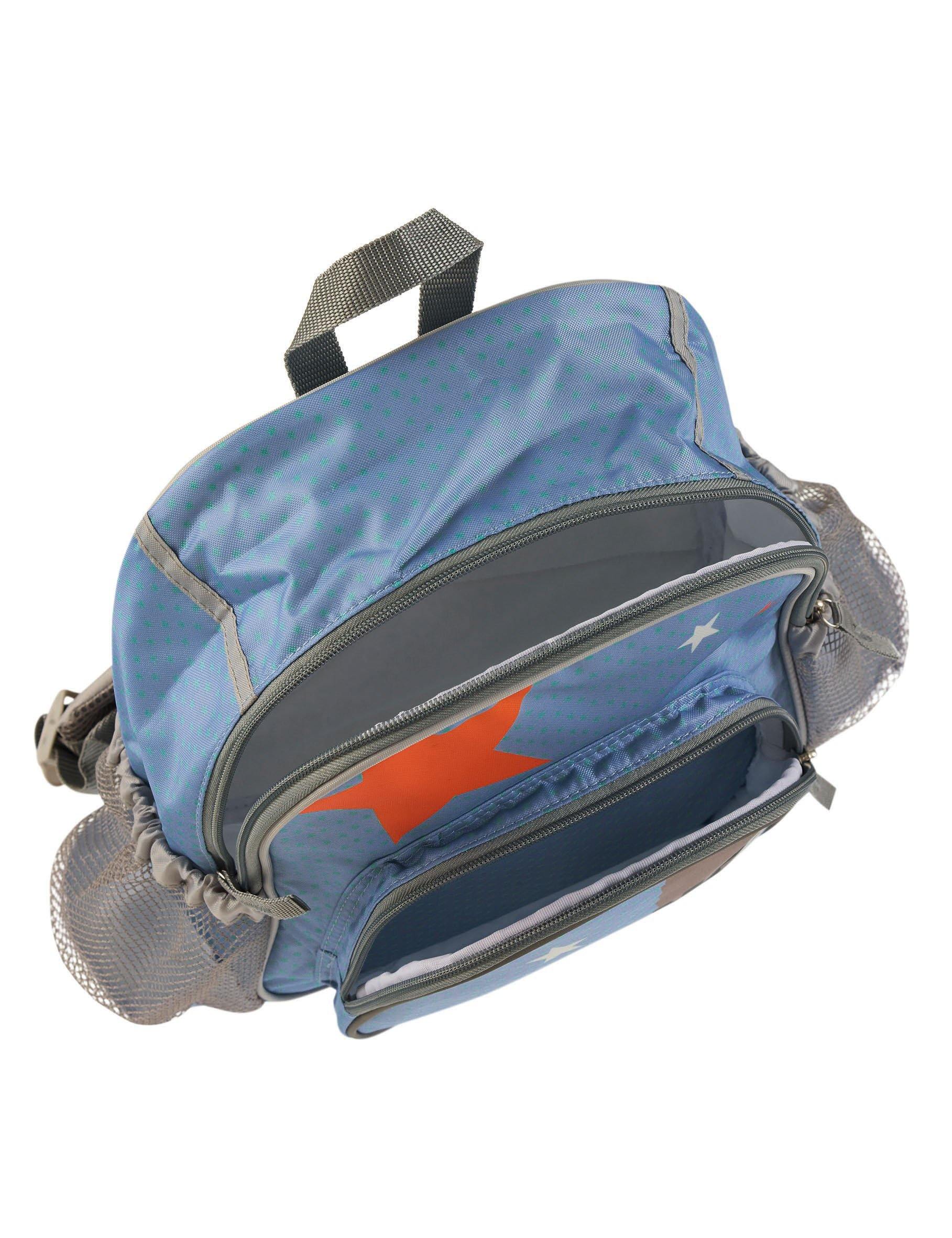 Funktions-Rucksack Esel Emmi in Blau, Grau, Orange, 5L