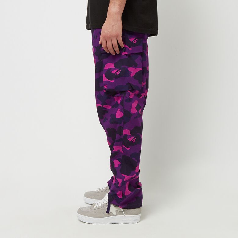 A Bathing Ape Color Camo 6 Pocket Pants purple