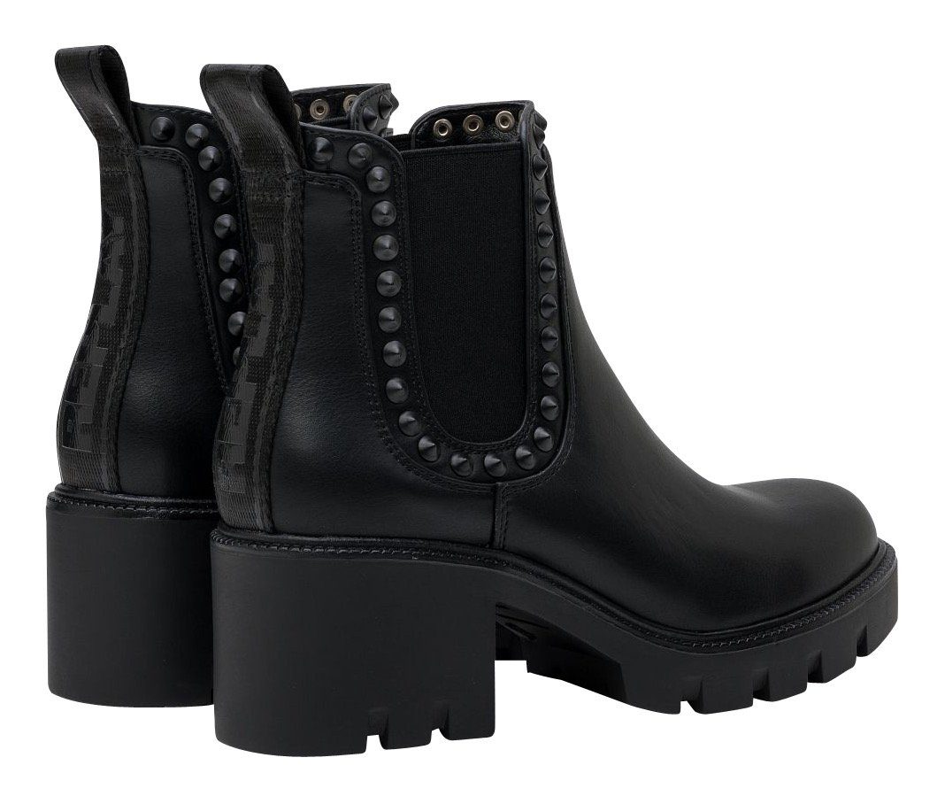 Replay Chelseaboots mit 7,5-cm-Blockabsatz