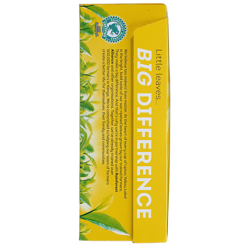 Lipton Yellow Label Tea 100 stk, Lipton