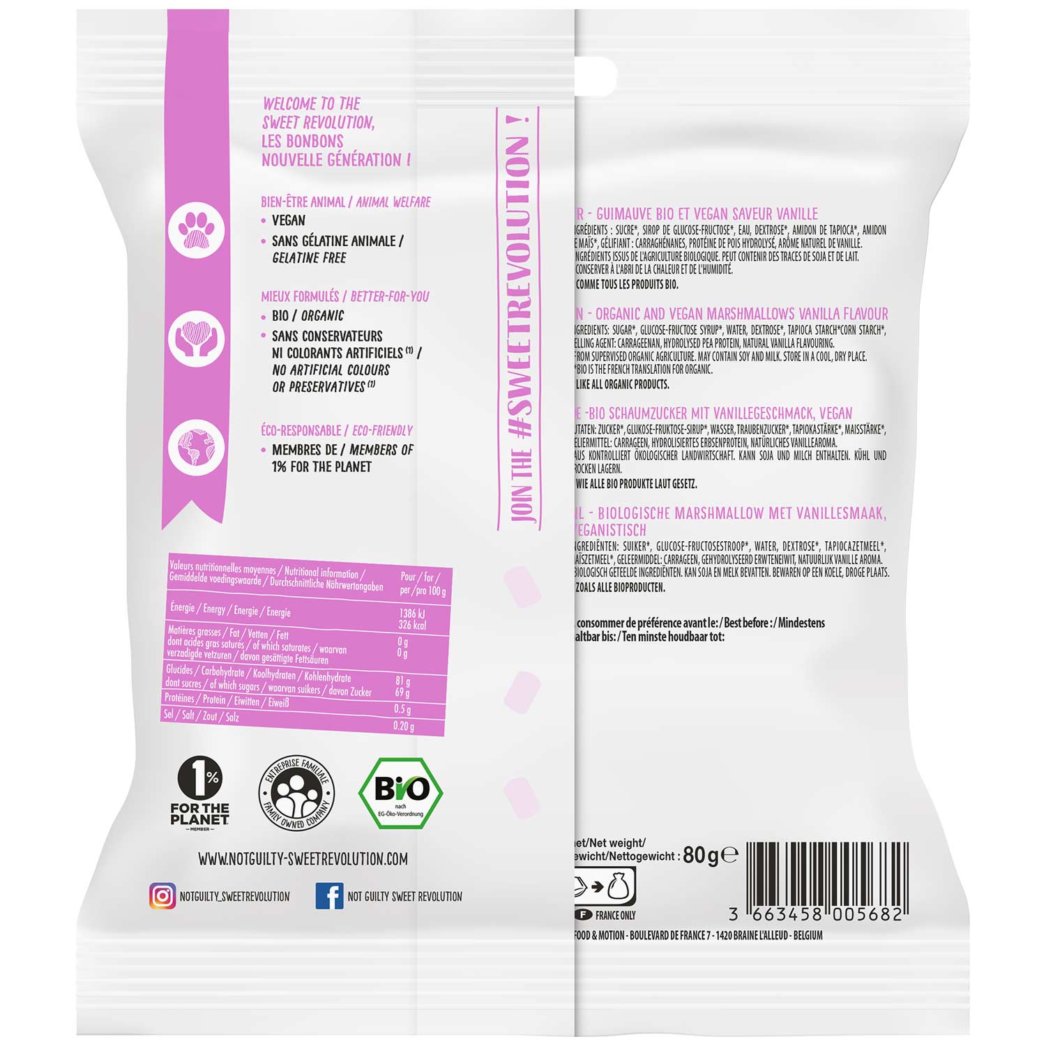 Not Guilty Marilyn Mallow Bio 80g