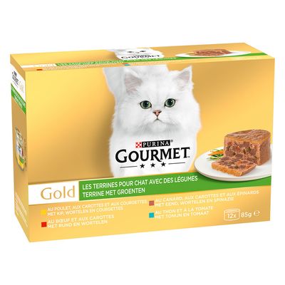Jumbopack Gourmet Gold Terrine 96 x 85 g