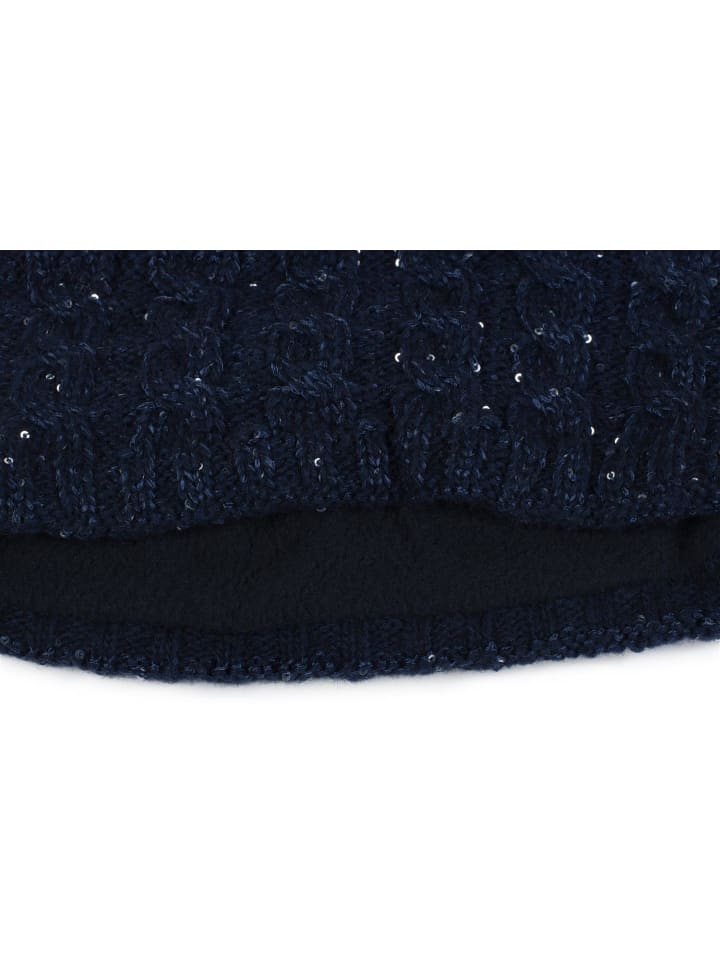 styleBREAKER Strick Stirnband in Dunkelblau günstig kaufen onesize