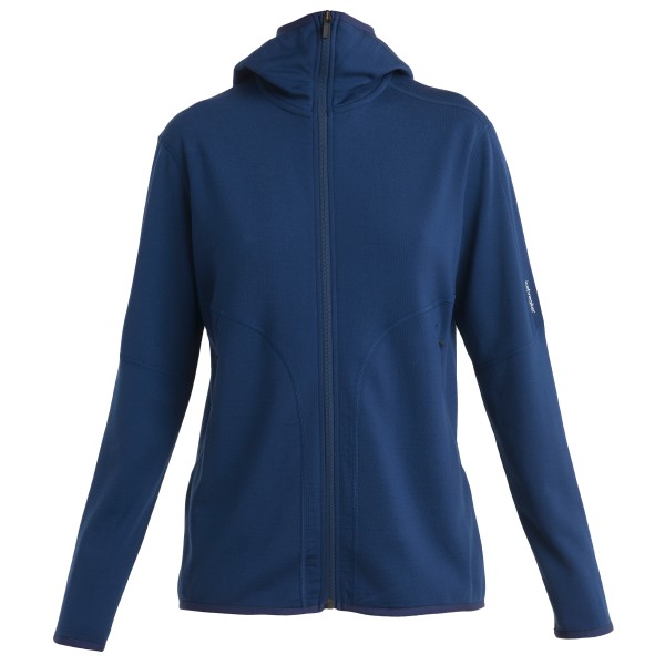 Icebreaker - Women's Merino 560 Realfleece Elemental II L/S Zip Hood - Merinojacke