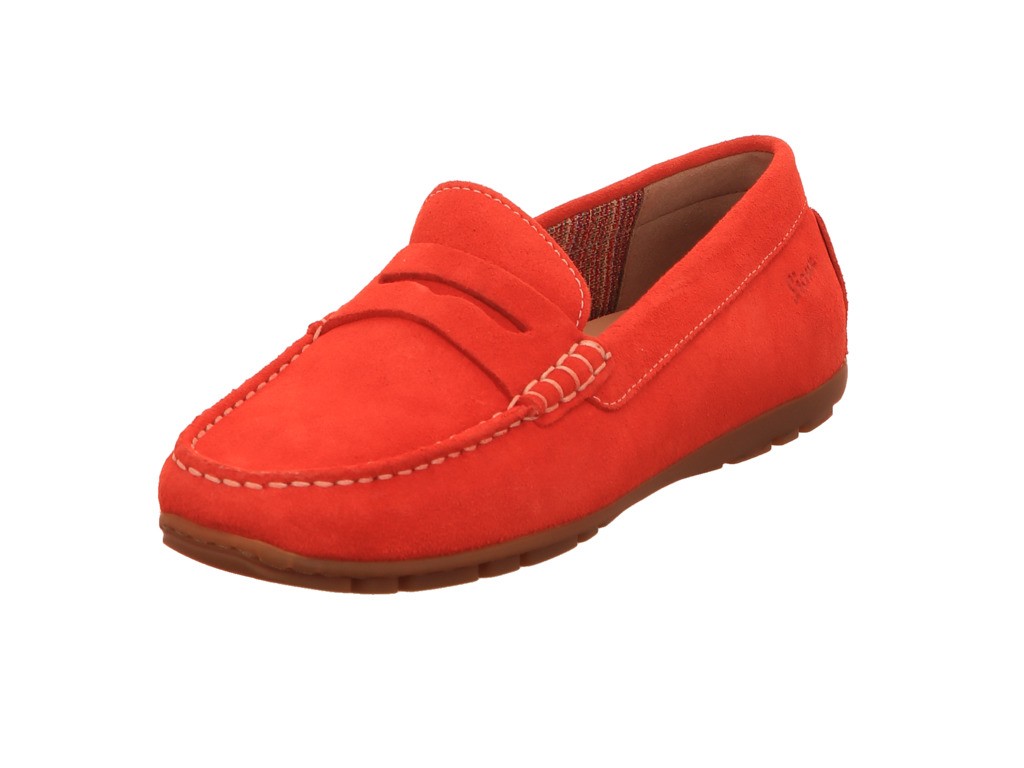 SIOUX Sportliche Slipper rot Carmona-700