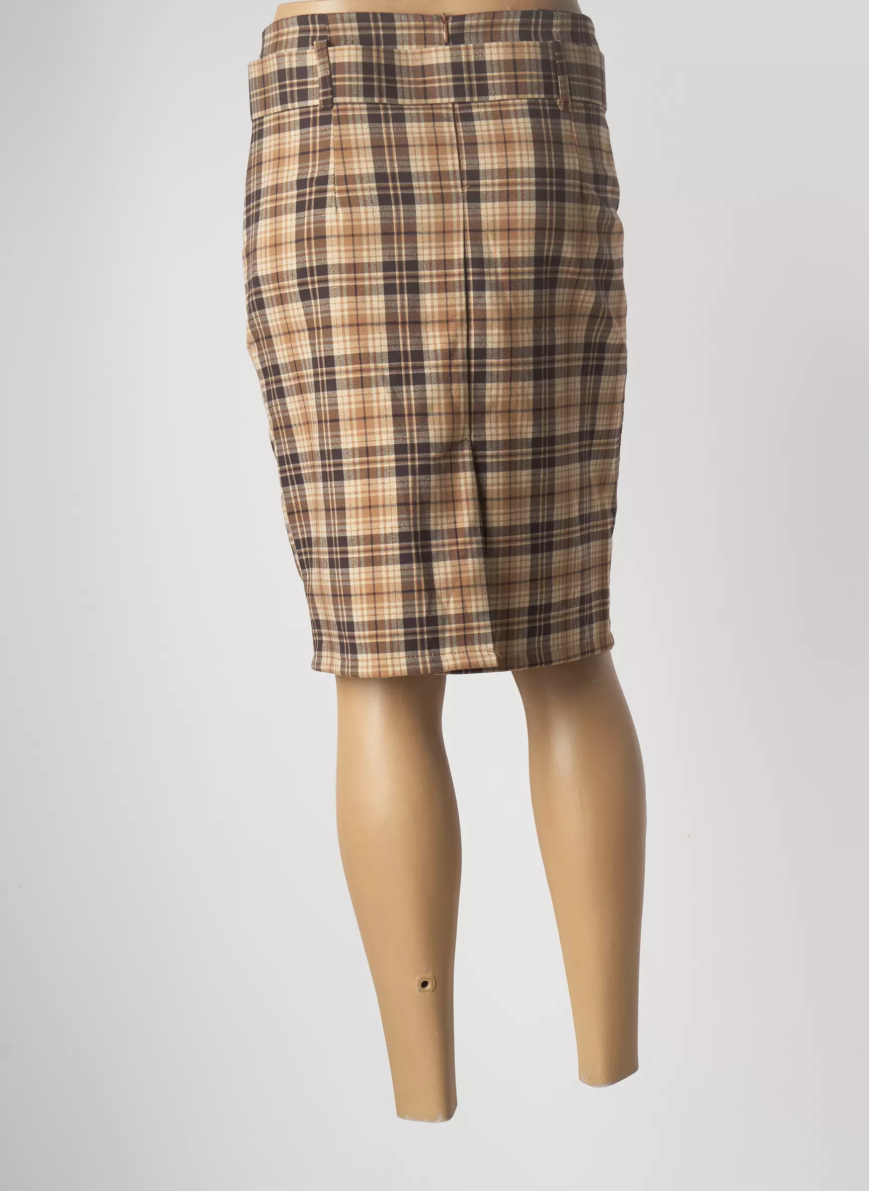 Ottantotto Jupes Mi Longues Femme couleur beige